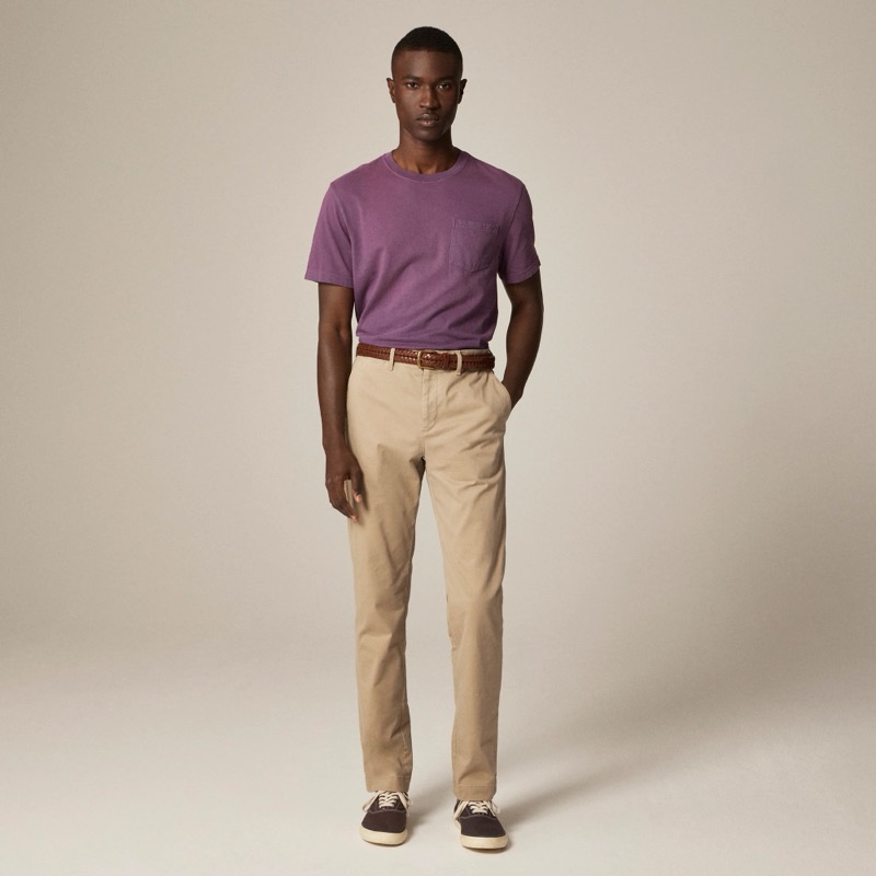 Chinos Types of Pants JCrew 770 Straight fit Stretch Chino Pants