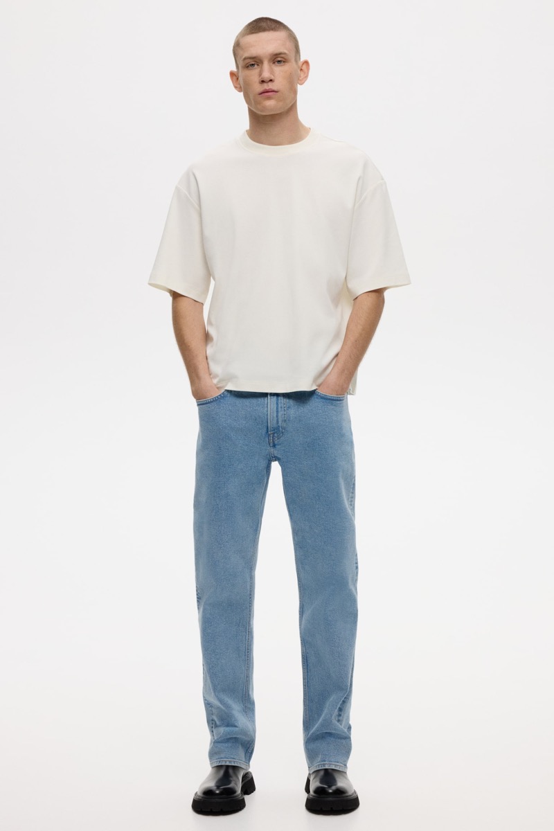 H&M Regular Jeans T-shirt Outfit
