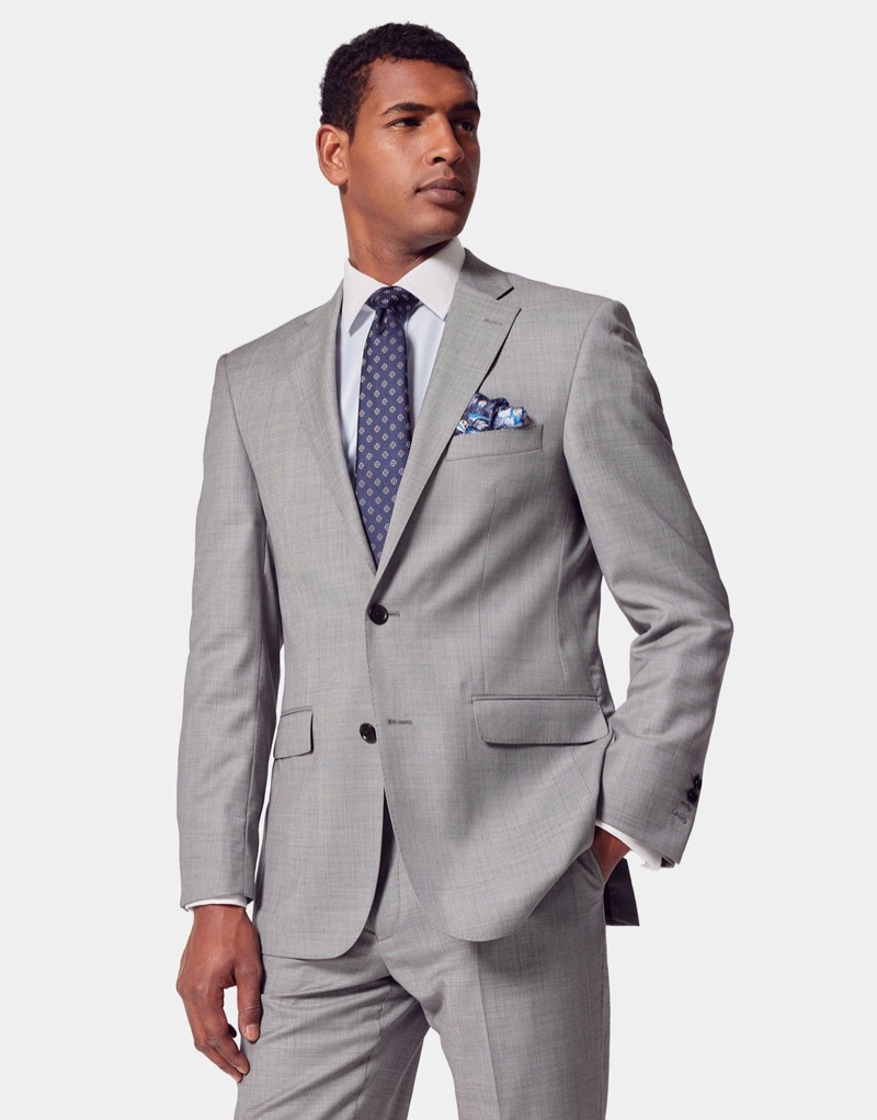 Hawes & Curtis Super 120s Wool Suit