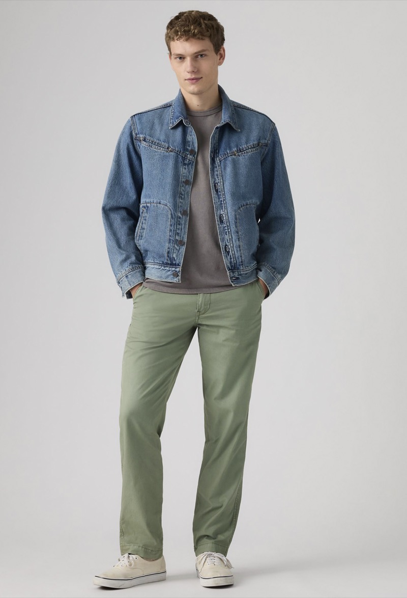 Levi's Premium XX Chino Denim Jacket Outfit
