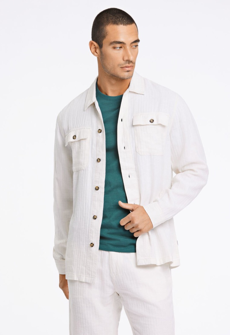 Lindbergh Linen blend Overshirt