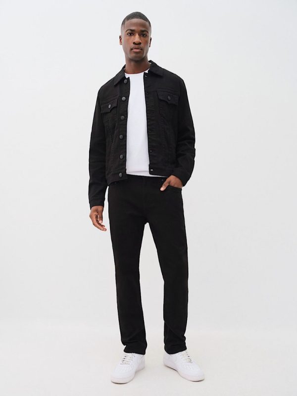 True Religion Black Denim Outfit