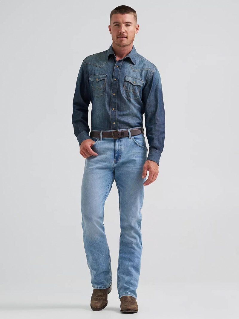 Wrangler Western Shirt Jeans Outfit