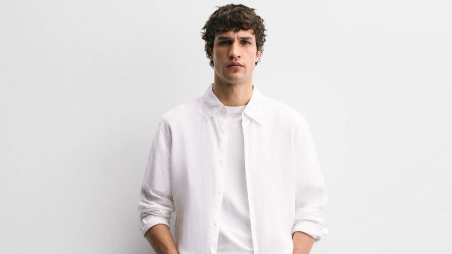 Linen shirt outfits for men