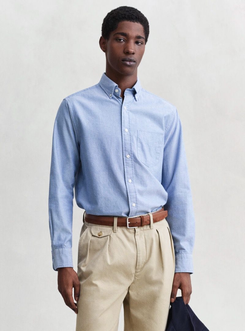 Oxford shirt GANT blue