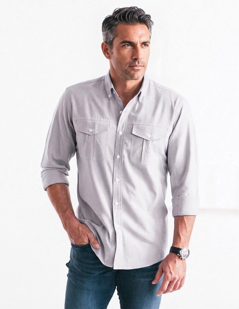 Utility shirt Batch gray