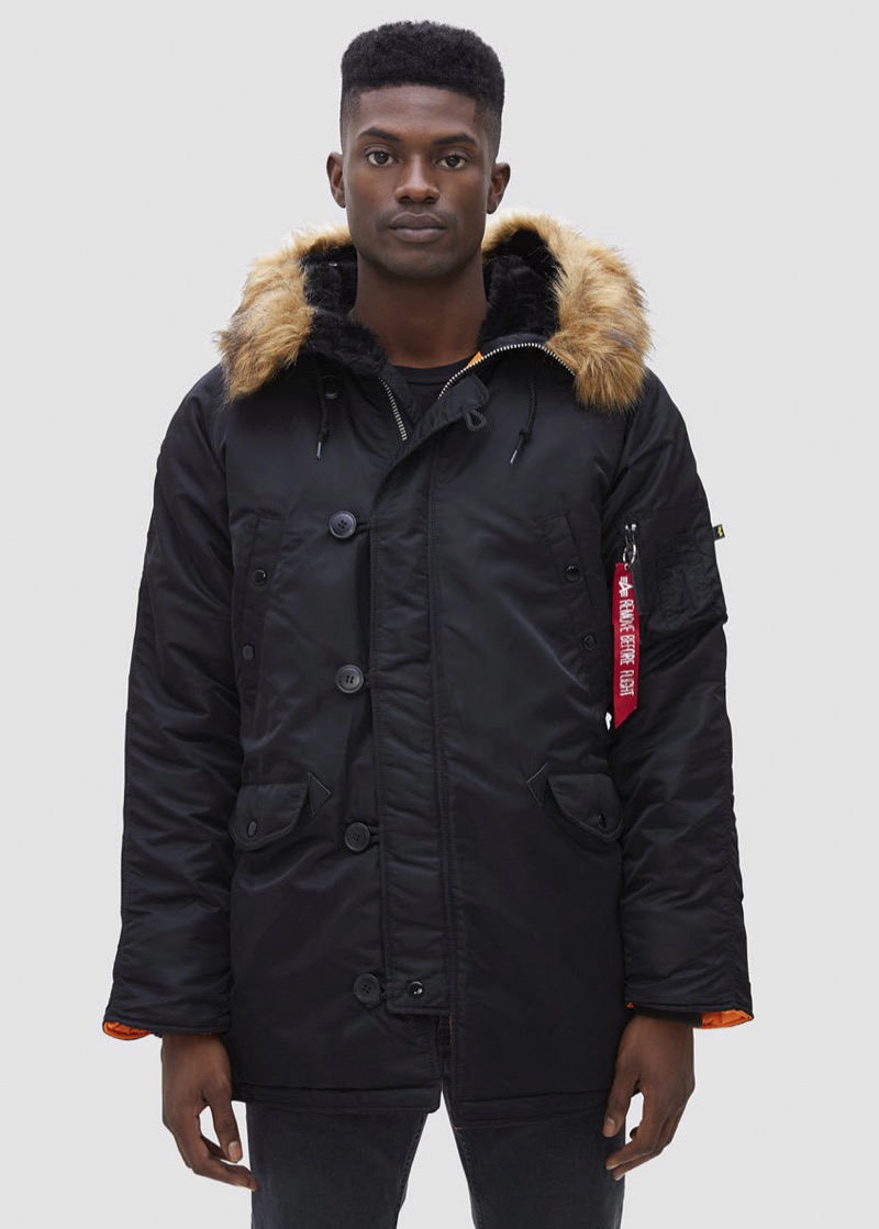 N-3b parka from Alpha Industries at Dave's New York